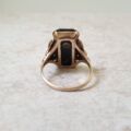Ornate Onyx Ring in 10K Gold