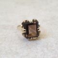 Smoky Quartz Ring in 9ct Gold