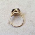 Smoky Quartz Ring in 9ct Gold