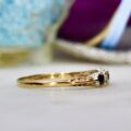 Sapphire and Diamond Ring in 9ct Gold