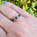Sapphire and Diamond Ring in 9ct Gold