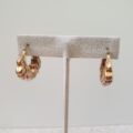 Italian Ornate Earrings in 9ct Gold