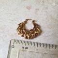 Italian Ornate Earrings in 9ct Gold