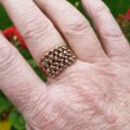 5 Row Keeper Ring in 9ct Gold