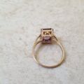 Amethyst Solitaire Ring in 9ct Gold