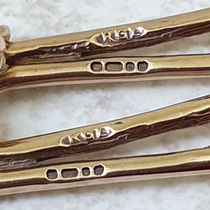 Topaz Drop Earrings in 9ct Gold