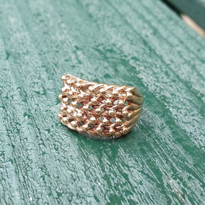 5 Row Keeper Ring in 9ct Gold