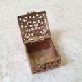 Ornate Pill Box in 9ct Gold