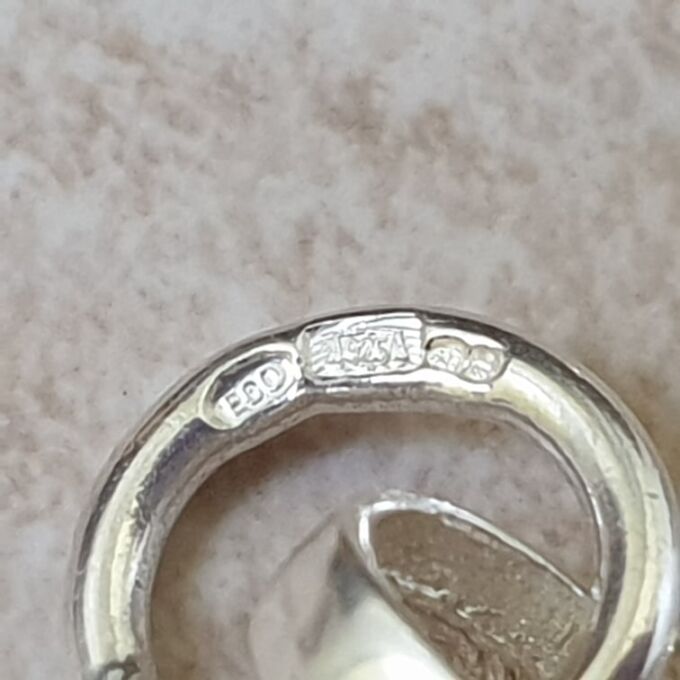 Ornate Padlock Bracelet in Sterling Silver