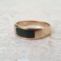 Bloodstone Signet Ring in 9ct Gold