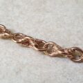 Fancy Bracelet with T Bar in 9ct Rose Gold