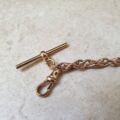 Fancy Bracelet with T Bar in 9ct Rose Gold