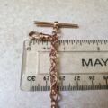 Fancy Bracelet with T Bar in 9ct Rose Gold