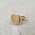 Tiny Signet Ring in 9ct Gold