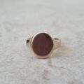 Tiny Signet Ring in 9ct Gold