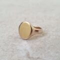 Tiny Signet Ring in 9ct Gold