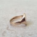 Tiny Signet Ring in 9ct Gold
