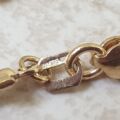 Key and Heart Bracelet in 9ct Gold