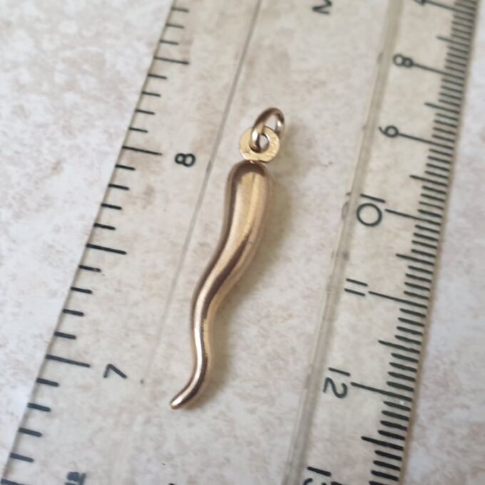 Cornicello Horn in 9ct Gold