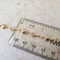 Key and Heart Bracelet in 9ct Gold