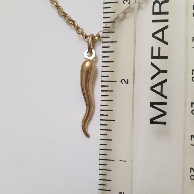 Cornicello Horn in 9ct Gold