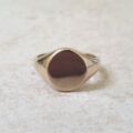Oval Signet Ring in 9ct Gold