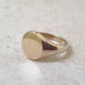 Oval Signet Ring in 9ct Gold