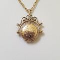 Spinner Locket Pendant in 9ct Gold