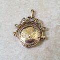 Spinner Locket Pendant in 9ct Gold