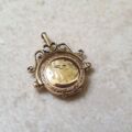 Spinner Locket Pendant in 9ct Gold