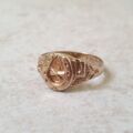 Horse Shoe Signet Ring in 9ct Gold