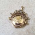Spinner Locket Pendant in 9ct Gold