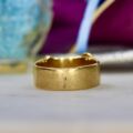 Heavyweight Buckle Ring in 9ct Gold