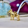 Heavy Terrier Dog Pendant in 9ct Gold