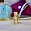 Heavy Terrier Dog Pendant in 9ct Gold