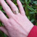 Buckle Ring in 9ct Gold
