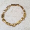 Ornate Fancy Link Bracelet in 9ct Gold