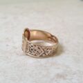 Buckle Ring in 9ct Gold
