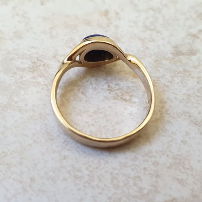 Lapis Lazuli Ring in 9ct Gold