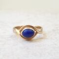 Lapis Lazuli Ring in 9ct Gold