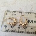 Child Size Gypsy Creole Earrings in 9ct Gold