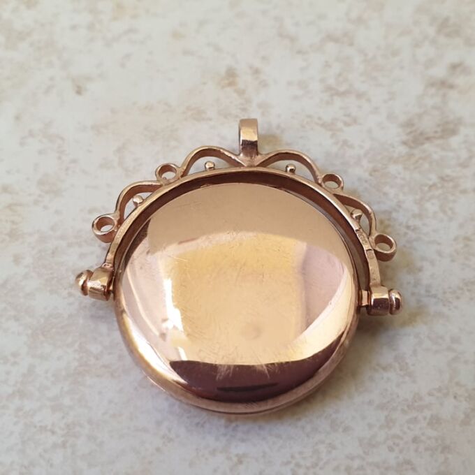 Spinner Locket in 9ct Rose Gold
