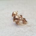 Citrine Stud Earrings in 9ct Gold