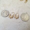 Child Size Gypsy Creole Earrings in 9ct Gold