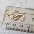 Seahorse Pendant in 9ct Gold