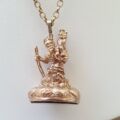St Christopher Pendant in 9ct Gold