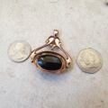 Heavyweight Spinner Fob Pendant in 9ct Rose Gold