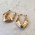 Italian Hoop Earrings in 9ct Gold