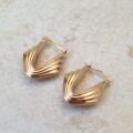 Italian Hoop Earrings in 9ct Gold