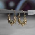 Child Size Gypsy Creole Earrings in 9ct Gold